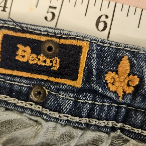 Rock Revival Blue Straight Leg Jeans Classic Denim - Picture 7 of 10